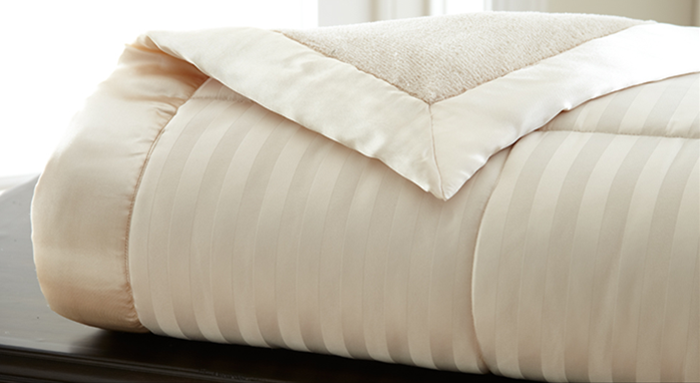 hotel embroidered duvet